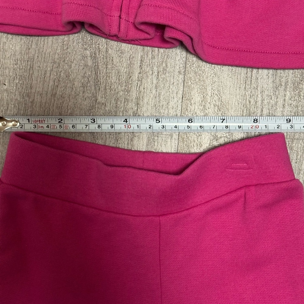 Ralph Lauren Baby Girl Pink Hoodie Set Peplum Zip Jacket & Pants 24M - Picture 12 of 12